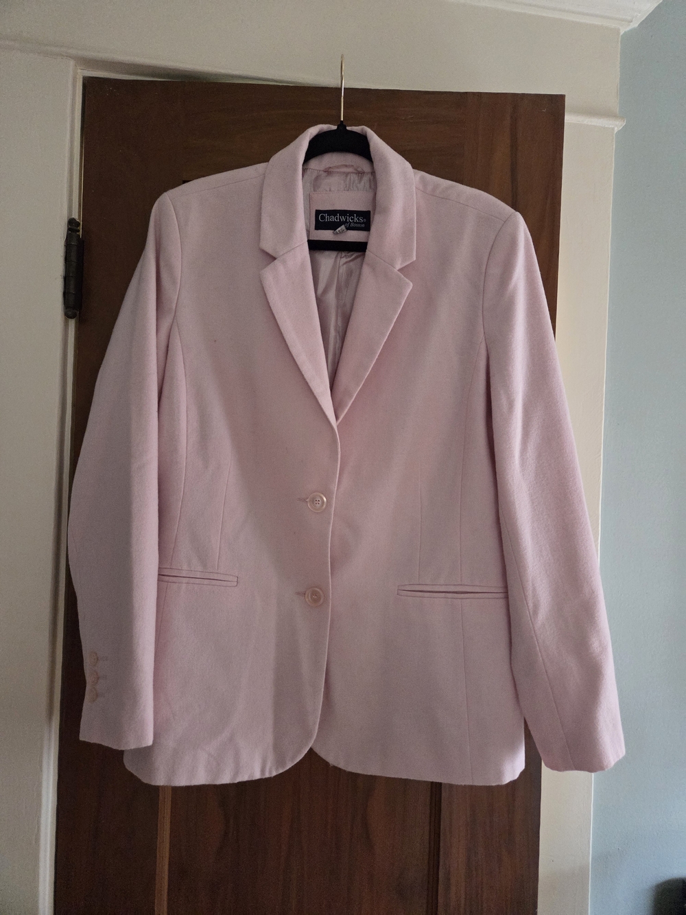 Chadwicks Light Pink Women's Tailored Blazer